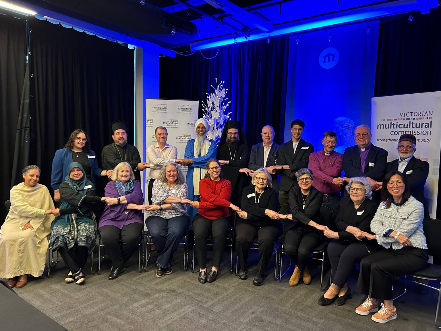 Representatives of the Multifaith Advisory Group met for lunch