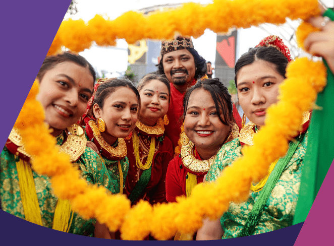 VMC Annual Report 24-25 with Nepalese act on the front cover