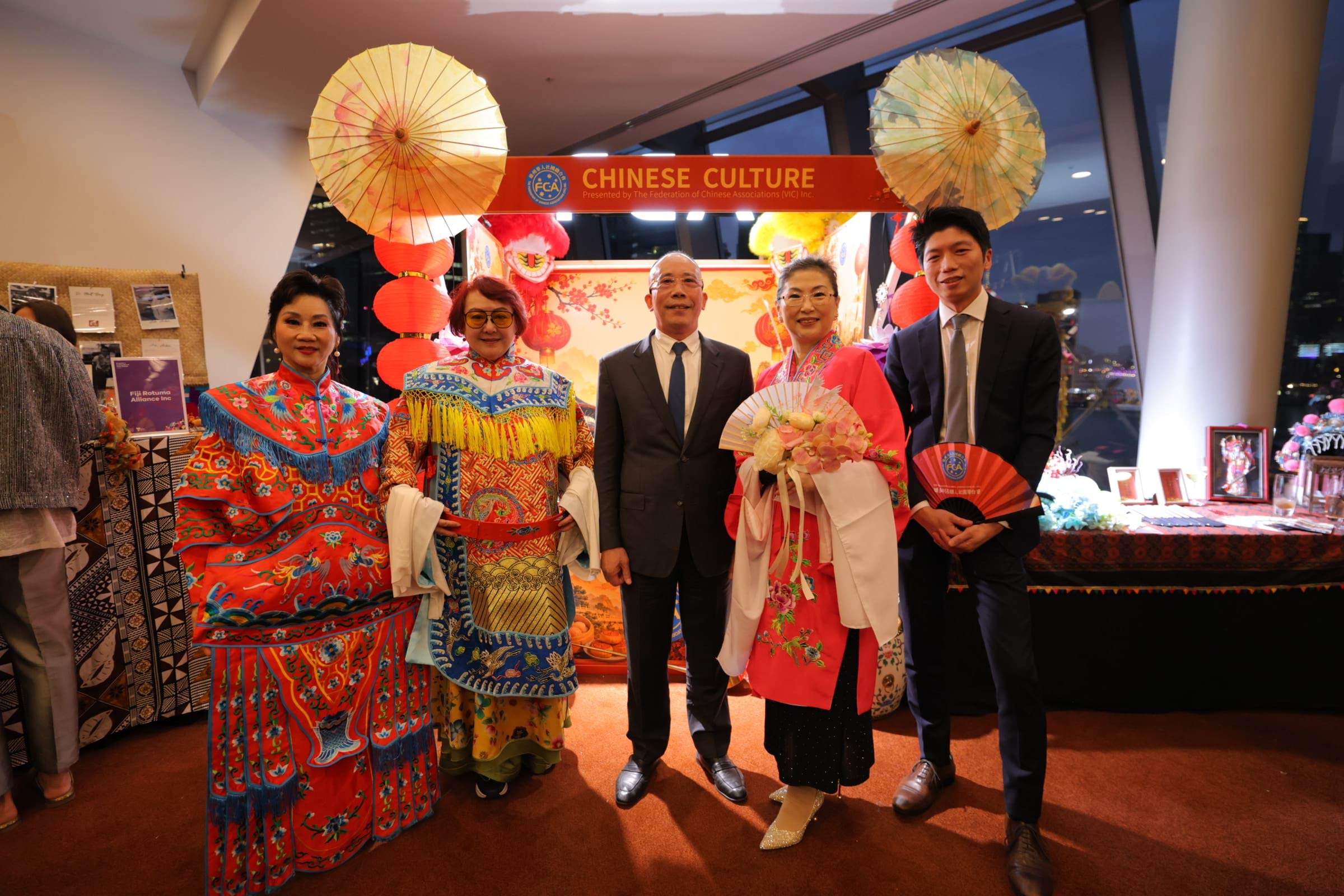 Chinese display at the Premier's Multicultural Gala Dinner 2026