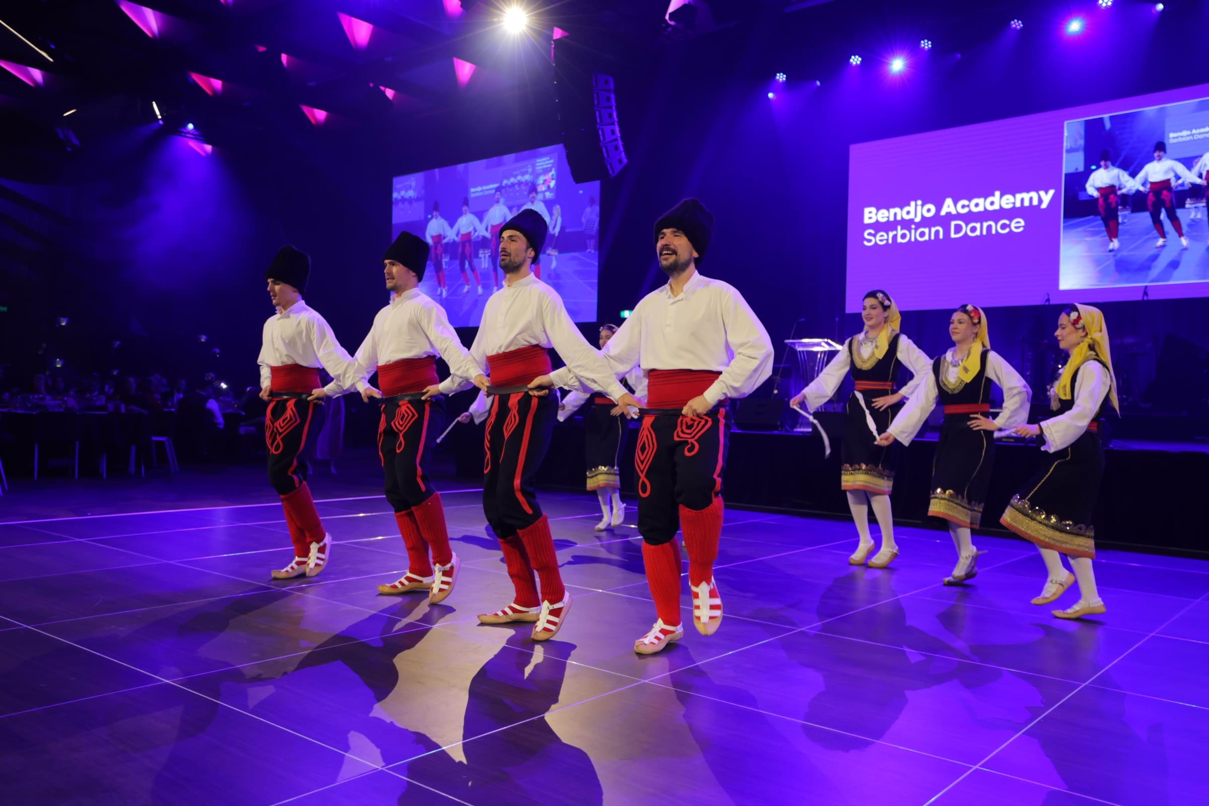 Serbian dance performance from the Premier's Multicultural Gala Dinner 2026
